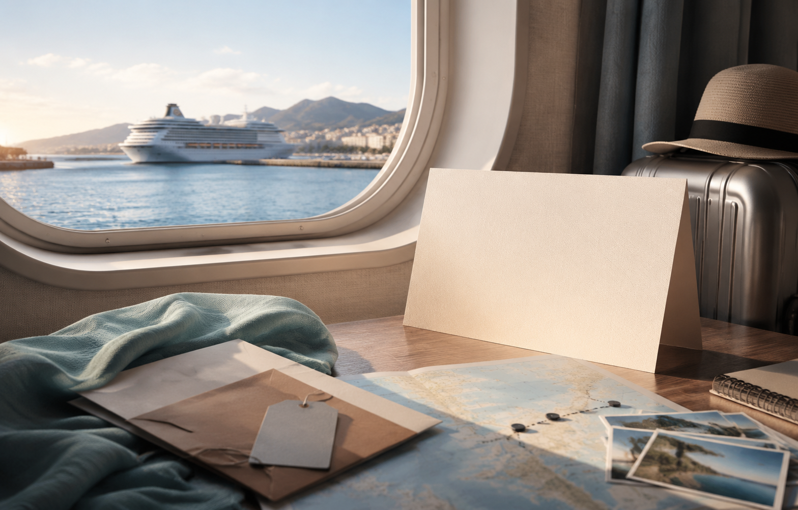 Cruise cabin detail